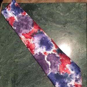 Red white and blue tie